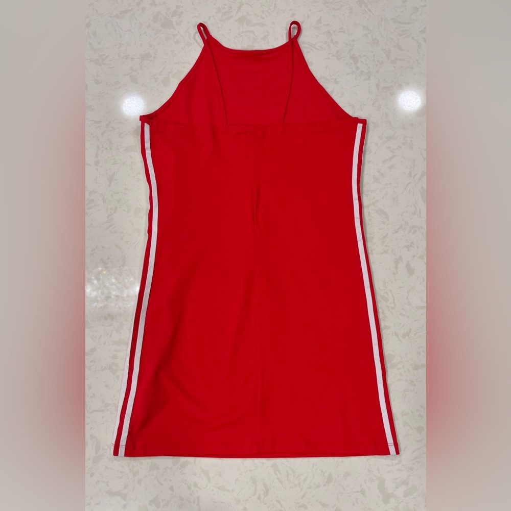 ADIDAS Originals Women's XL Adicolor Classics Tight Summer Dress - Red - NWT - Picture 8 of 8